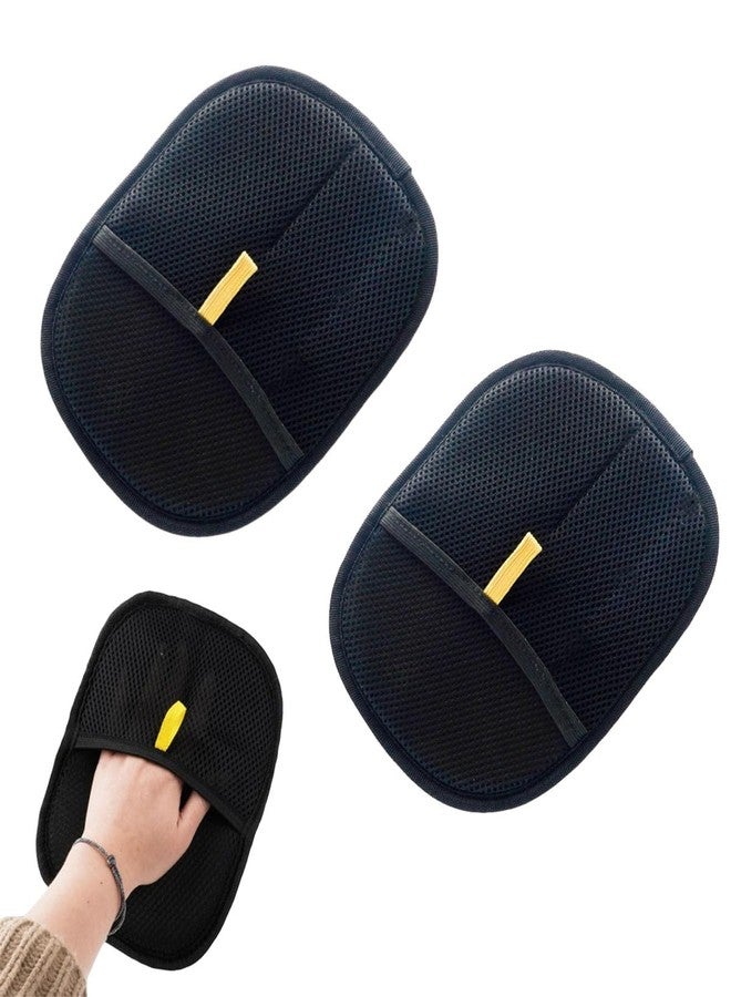 VDHJA 2pcs Premium Cat Hair Removal Glove - Reusable Pet Fur Remover Mitt for Sofa, Carpet, Clothes & Bedding | Static Cleaning Glove for Dogs & Cats - Image 1